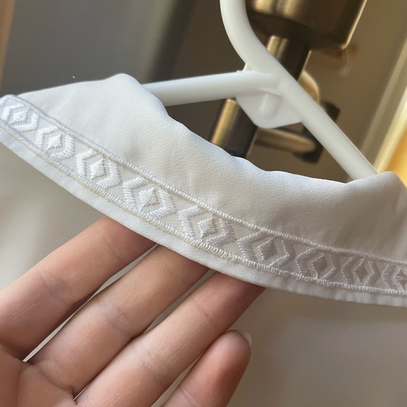 Vintage white button down blouse - Picture 8 of 10